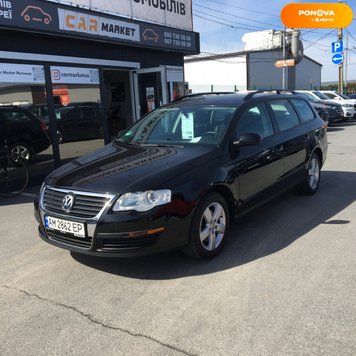 Volkswagen Passat B6, 2008, Бензин, 1.6 л., 140 тис. км, Універсал, Чорний, Житомир 31478 фото