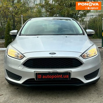 Ford Focus, 2017, Бензин, 2 л., 135 тис. км, Седан, Сірий, Суми 279006 фото