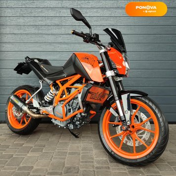 KTM 390 Duke, 2014, Бензин, 390 см³, 18 тис. км, Мотоцикл Без обтікачів (Naked bike), Помаранчевий, Біла Церква moto-208321 фото