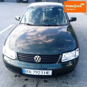 Volkswagen Passat, 1996 г., Газ пропан-бутан / Бензин, 371 тыс. км, Седан, Зеленый, Кам'янець-Подільський AT-10400776 фото