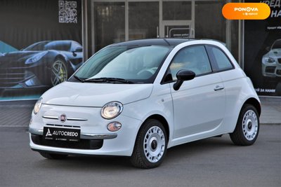 Fiat 500, 2014, Бензин, 1.37 л., 49 тис. км, Хетчбек, Білий, Харків 23436 фото