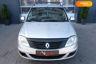 Renault Logan, 2012, Бензин, 1.6 л., 187 тис. км, Седан, Сірий, Одеса 35809 фото