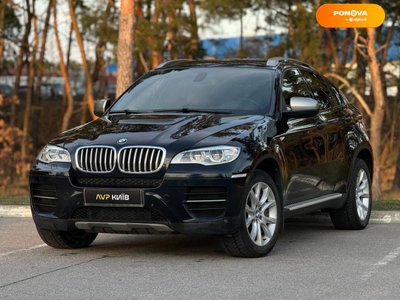 BMW X6, 2013, Дизель, 2.99 л., 157 тис. км, Позашляховик / Кросовер, Чорний, Київ 31821 фото