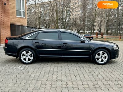Audi A8, 2007, Газ пропан-бутан / Бензин, 2.98 л., 275 тыс. км, Седан, Чорный, Одесса 12401 фото