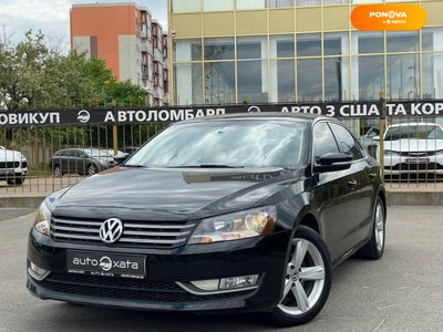 Volkswagen Passat, 2015, Бензин, 1.8 л., 127 тис. км, Седан, Чорний, Миколаїв 47164 фото