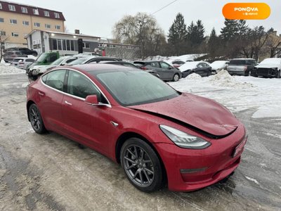 Tesla Model 3, 2019, Електро, 158 тис. км, Седан, Червоний, Луцьк 16413 фото