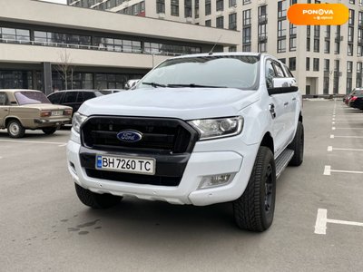 Ford Ranger, 2017, Дизель, 2.2 л., 257 тыс. км, Пікап, Белый, Киев 13301 фото