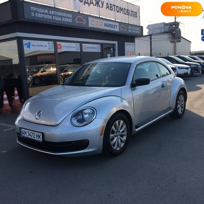 Volkswagen Beetle, 2013, Бензин, 2.5 л., 169 тис. км, Хетчбек, Сірий, Житомир 48418 фото