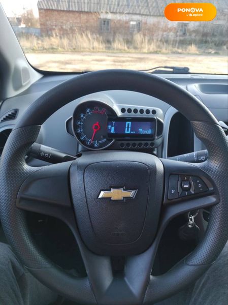 Chevrolet Aveo, 2012, Бензин, 1.6 л., 134 тыс. км, Седан, Чорный, Луцк Cars-Pr-68261 фото