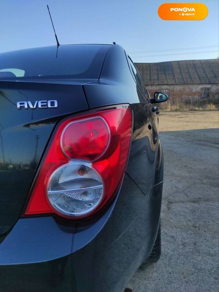 Chevrolet Aveo, 2012, Бензин, 1.6 л., 134 тыс. км, Седан, Чорный, Луцк Cars-Pr-68261 фото