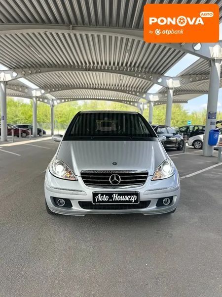 Mercedes-Benz A-Class, 2006 р., Бензин, 165 тис. км, Хетчбек, Сірий, Запоріжжя AT-10417024 фото