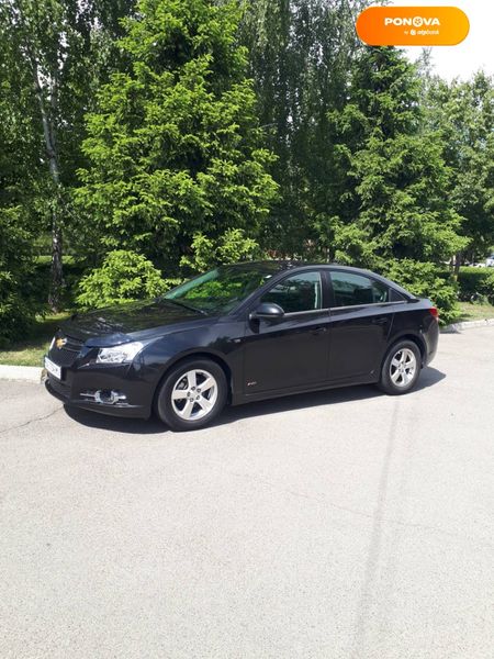 Chevrolet Cruze, 2014, Газ пропан-бутан / Бензин, 1.36 л., 91 тис. км, Седан, Чорний, Глеваха Cars-Pr-67749 фото