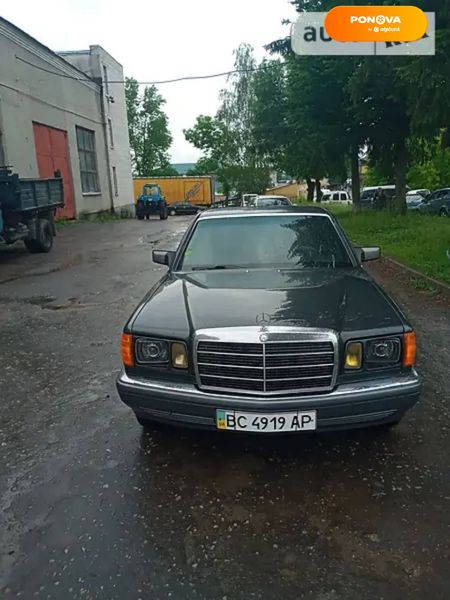 Mercedes-Benz S-Class, 1990, Дизель, 3 л., 270 тыс. км, Седан, Чорный, Львов Cars-Pr-66345 фото