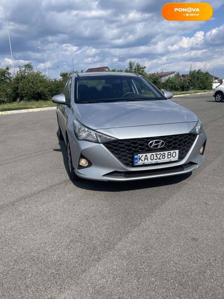 Hyundai Accent, 2021, Бензин, 1.37 л., 95 тис. км, Седан, Сірий, Буча Cars-Pr-66748 фото