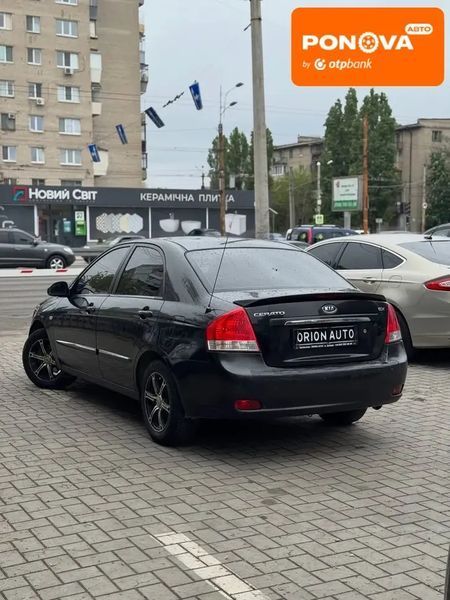 Kia Cerato, 2007 г., Бензин, 286 тыс. км, Седан, Чорный, Днепр (Днепропетровск) AT-10417265 фото