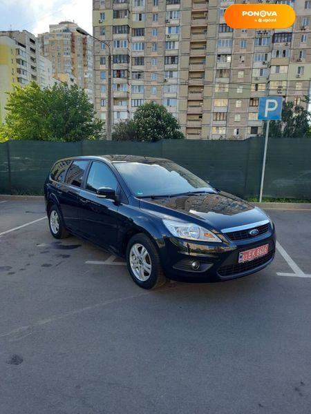 Ford Focus, 2010, Бензин, 1.6 л., 205 тис. км, Універсал, Чорний, Київ Cars-Pr-68099 фото