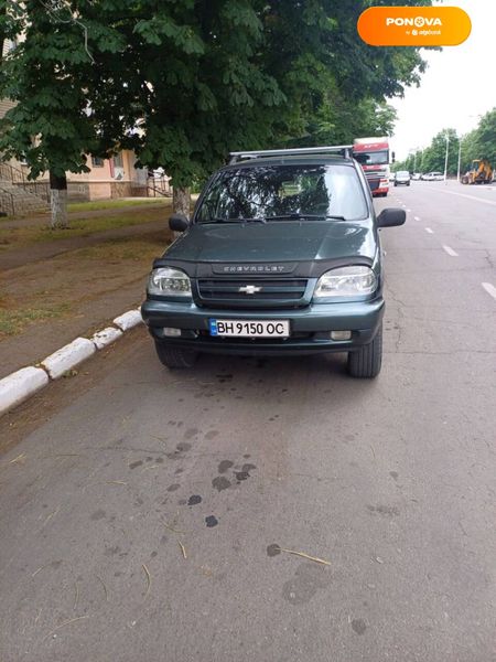 Chevrolet Niva, 2007, Газ пропан-бутан / Бензин, 1.7 л., 302 тис. км, Позашляховик / Кросовер, Зелений, Ізмаїл Cars-Pr-55711 фото