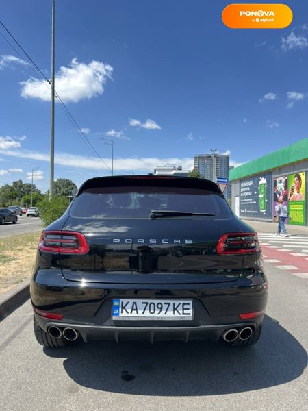 Porsche Macan, 2015, Бензин, 3 л., 130 тис. км, Позашляховик / Кросовер, Чорний, Київ Cars-Pr-63165 фото