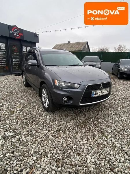 Mitsubishi Outlander, 2010 р., Бензин, 142 тис. км, Позашляховик / Кросовер, Сірий, Дніпро (Дніпропетровськ) AT-10405346 фото