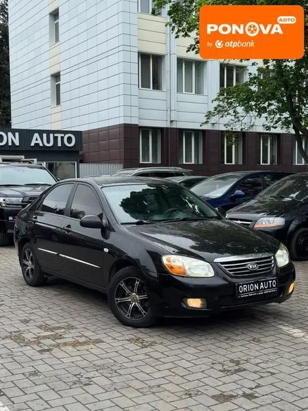 Kia Cerato, 2007 г., Бензин, 286 тыс. км, Седан, Чорный, Днепр (Днепропетровск) AT-10417265 фото