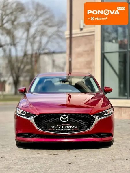 Mazda 3, 2018 р., Бензин, 66 тис. км, Седан, Червоний, Миколаїв AT-10412834 фото