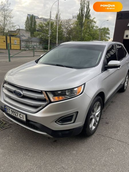 Ford Edge, 2015, Бензин, 2 л., 170 тыс. км, Внедорожник / Кроссовер, Серый, Киев Cars-Pr-65575 фото