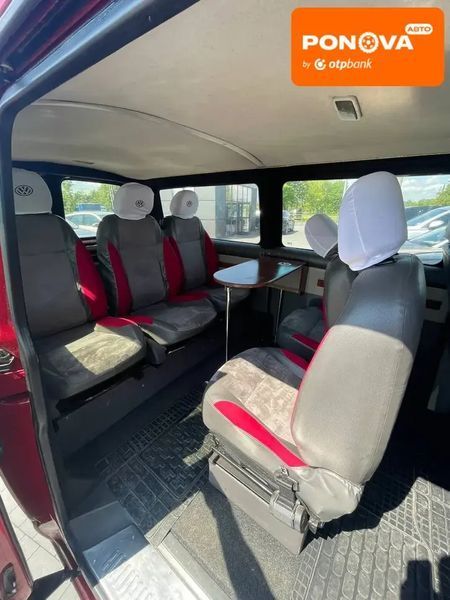 Volkswagen Transporter, 2004 р., Дизель, 305 тис. км, Мінівен, Червоний, Львів AT-10401838 фото
