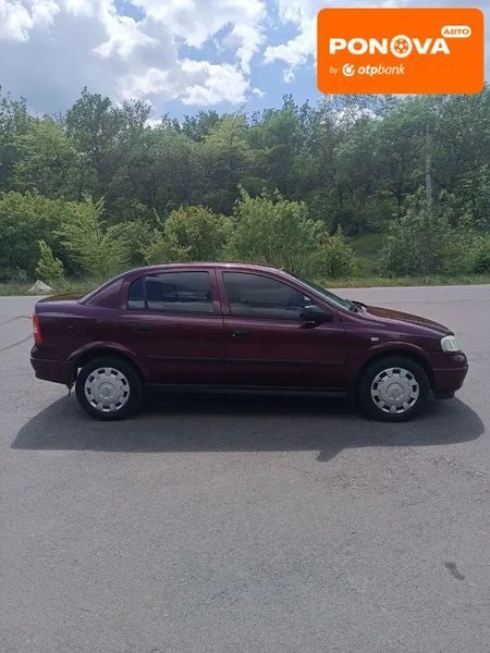 Opel Astra, 2007 р., Бензин, 240 тис. км, Седан, Червоний, Березівка AT-10402610 фото