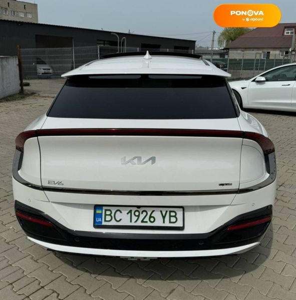 Kia EV6, 2023, Електро, 5 тыс. км, Внедорожник / Кроссовер, Белый, Сокаль 45232 фото