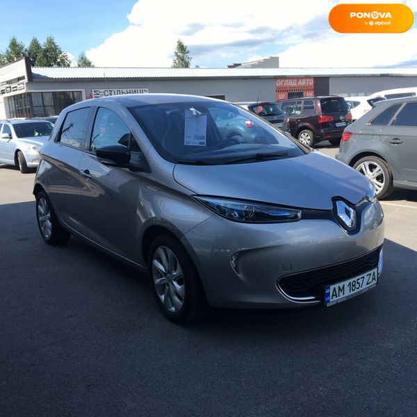 Renault Zoe, 2014, Електро, 124 тис. км, Хетчбек, Сірий, Житомир 110578 фото