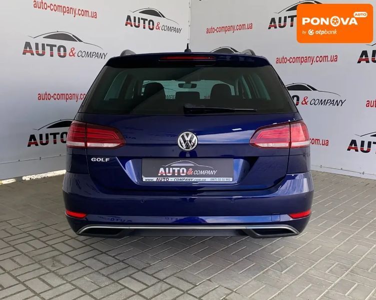 Volkswagen Golf, 2018 г., Дизель, 176 тыс. км, Универсал, Синий, Львов AT-10399546 фото