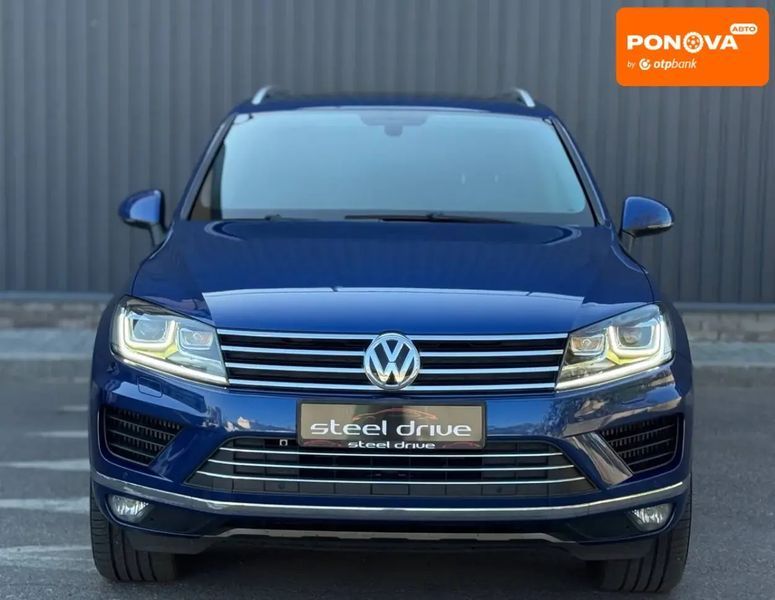 Volkswagen Touareg, 2014 г., Дизель, 129 тыс. км, Внедорожник / Кроссовер, Синий, Николаев AT-10417748 фото