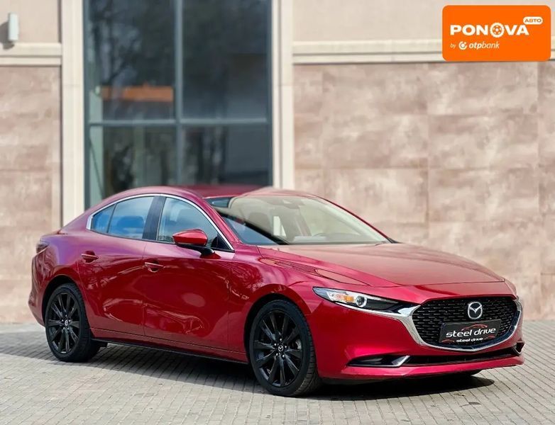 Mazda 3, 2018 р., Бензин, 66 тис. км, Седан, Червоний, Миколаїв AT-10412834 фото