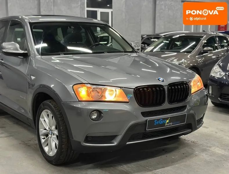 BMW X3, 2014 р., Бензин, 136 тис. км, Позашляховик / Кросовер, Сірий, Кам'янське (Дніпродзержинськ) AT-10409174 фото