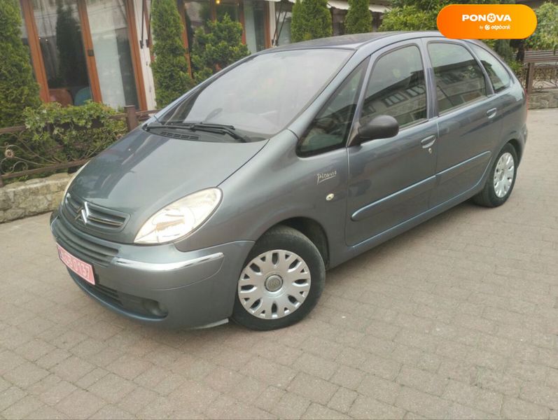 Citroen Xsara Picasso, 2008, Газ пропан-бутан / Бензин, 1.6 л., 193 тыс. км, Минивен, Серый, Стрый Cars-Pr-66517 фото