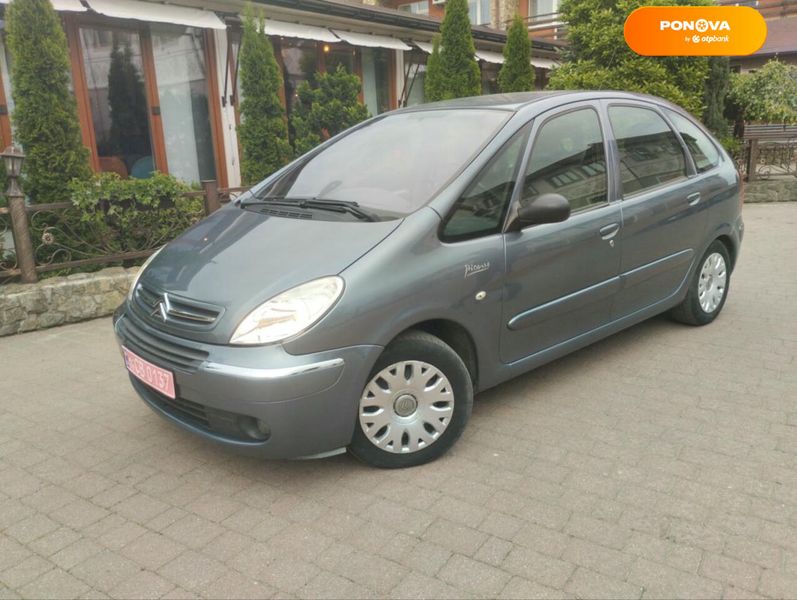 Citroen Xsara Picasso, 2008, Газ пропан-бутан / Бензин, 1.6 л., 193 тыс. км, Минивен, Серый, Стрый Cars-Pr-66517 фото