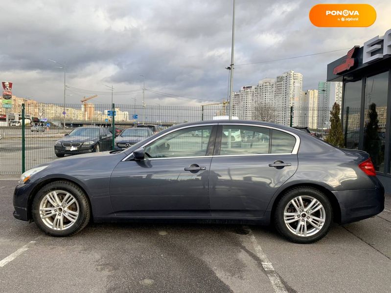 Infiniti G25, 2012, Бензин, 2.5 л., 153 тыс. км, Седан, Серый, Киев 6378 фото