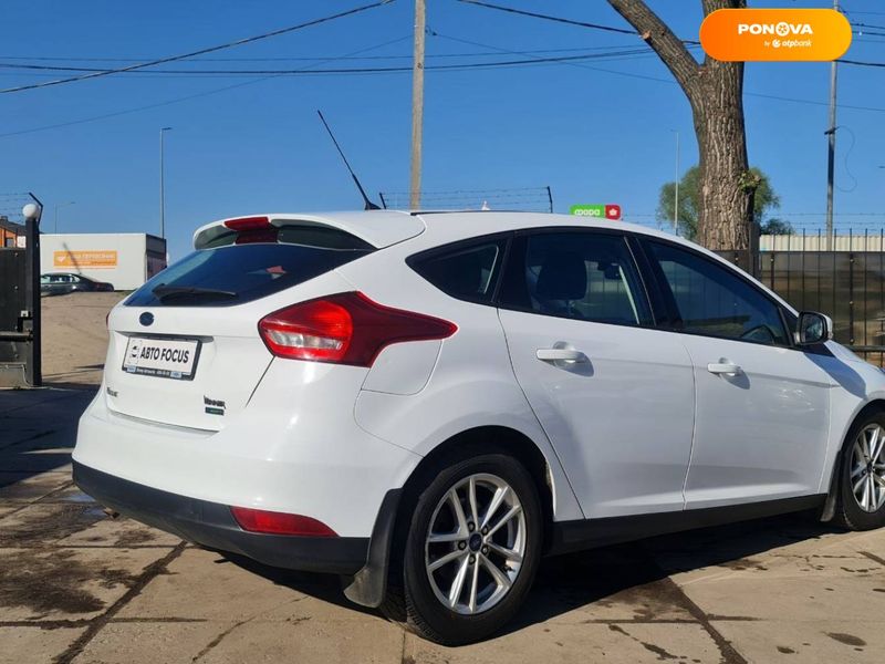 Ford Focus, 2016, Бензин, 1 л., 145 тис. км, Хетчбек, Білий, Київ 38596 фото