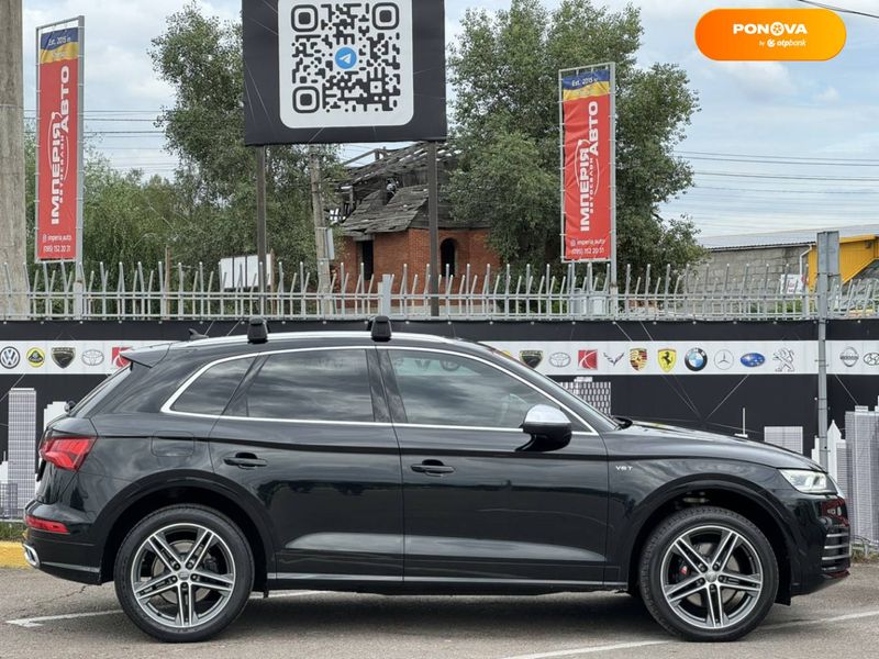 Audi SQ5, 2018, Бензин, 3 л., 179 тис. км, Позашляховик / Кросовер, Чорний, Київ 97696 фото