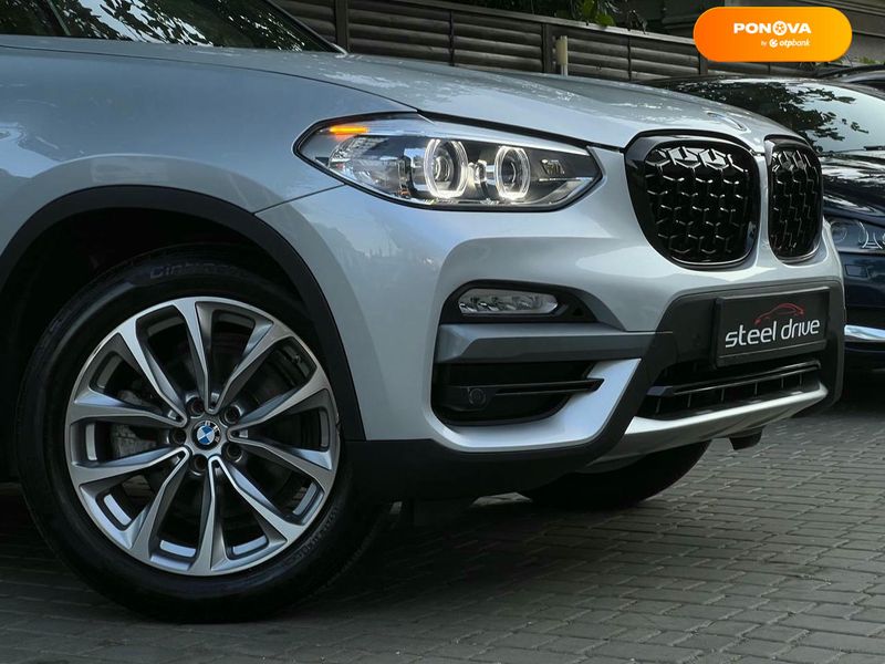 BMW X3, 2019, Бензин, 2 л., 55 тис. км, Позашляховик / Кросовер, Сірий, Одеса 110705 фото