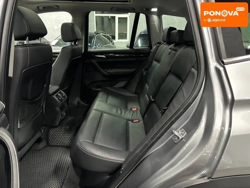 BMW X3, 2014 р., Бензин, 136 тис. км, Позашляховик / Кросовер, Сірий, Кам'янське (Дніпродзержинськ) AT-10409174 фото