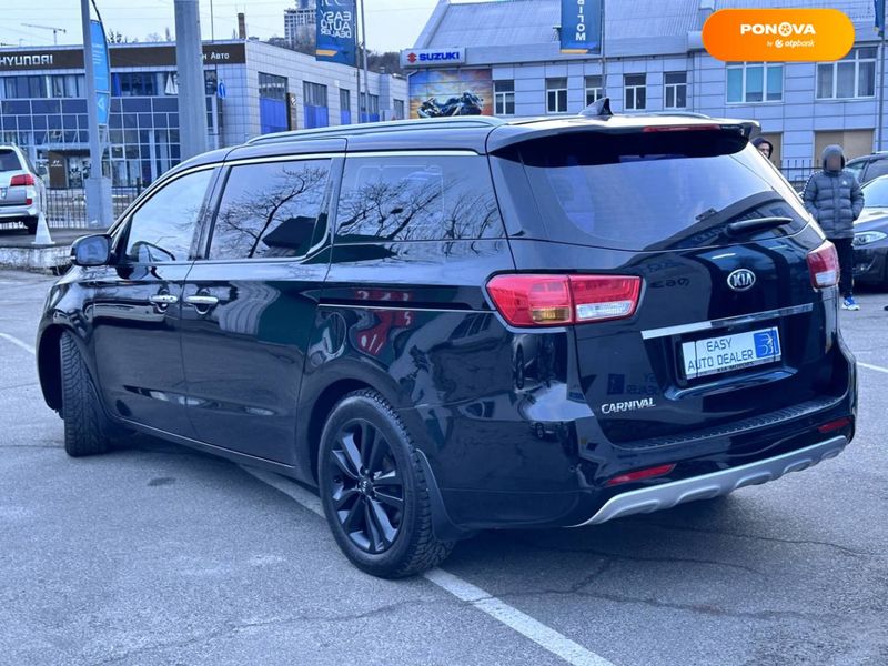 Kia Carnival, 2017, Дизель, 2.2 л., 90 тис. км, Мінівен, Чорний, Київ 13609 фото