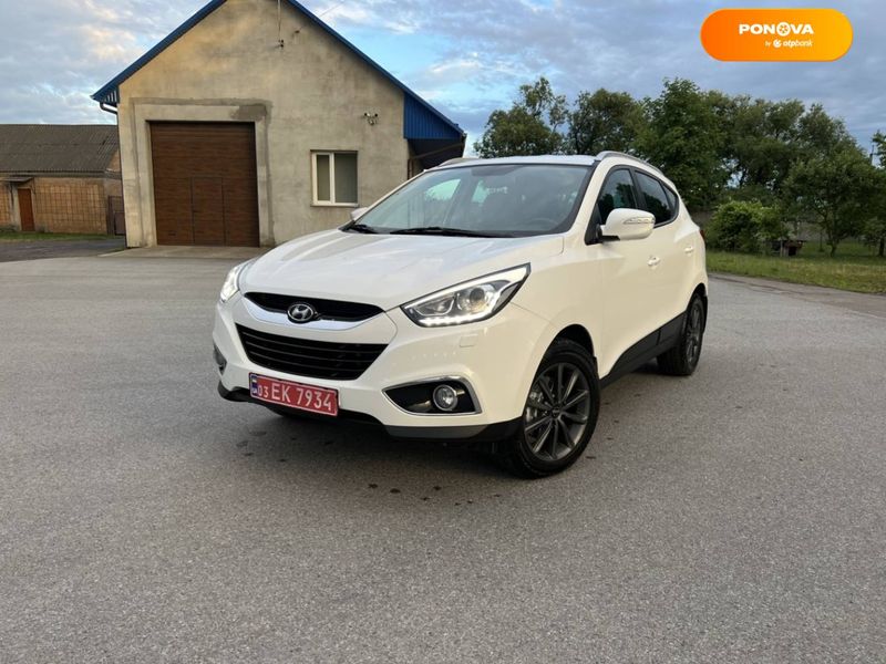 Hyundai ix35, 2014, Дизель, 2 л., 197 тис. км, Позашляховик / Кросовер, Білий, Радивилів Cars-Pr-64151 фото