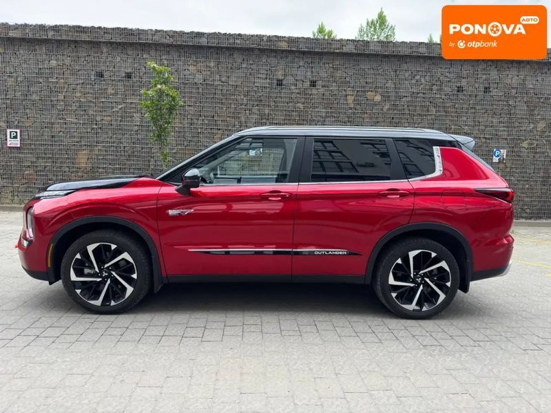 Mitsubishi Outlander, 2024 р., Гібрид (MHEV), 3 тис. км, Позашляховик / Кросовер, Червоний, Львів AT-10418641 фото