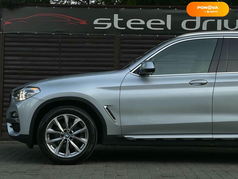 BMW X3, 2019, Бензин, 2 л., 55 тис. км, Позашляховик / Кросовер, Сірий, Одеса 110705 фото