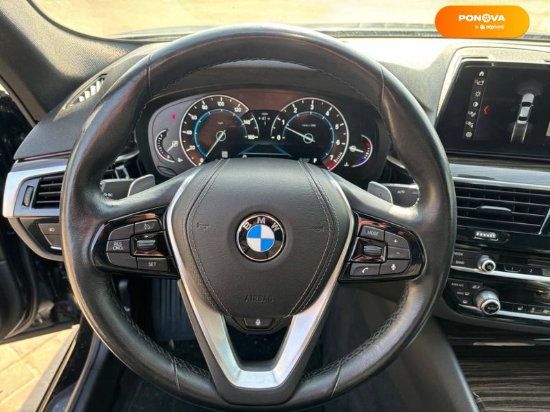 BMW 5 Series, 2017, Бензин, 2 л., 46 тис. км, Седан, Чорний, Київ 42815 фото