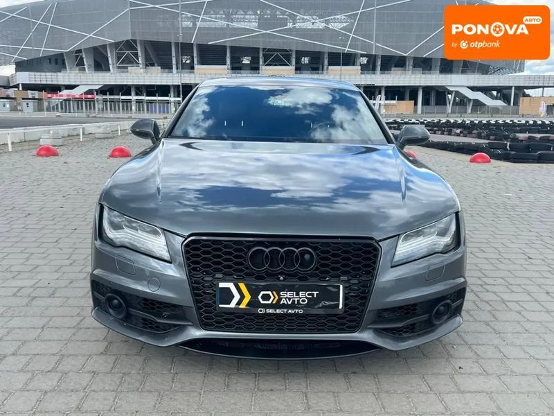 Audi A7 Sportback, 2014 р., Дизель, 325 тис. км, Седан, Сірий, Львів AT-10418402 фото