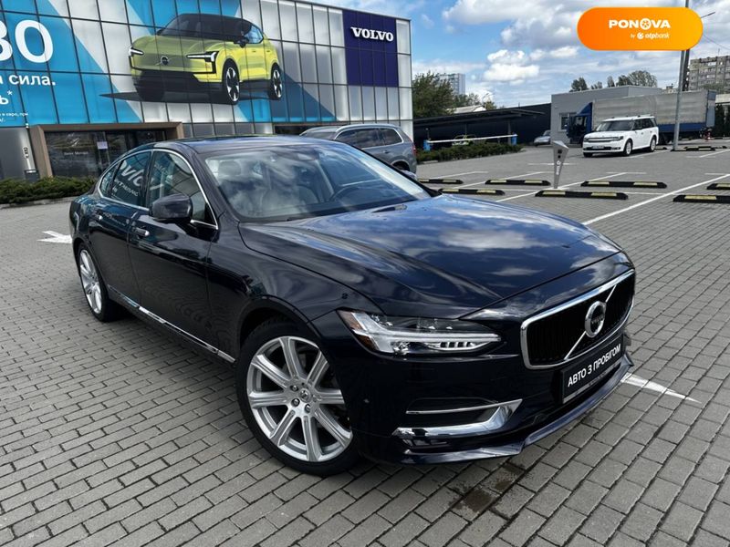 Volvo S90, 2016, Бензин, 1.97 л., 51 тис. км, Седан, Синій, Київ 38893 фото