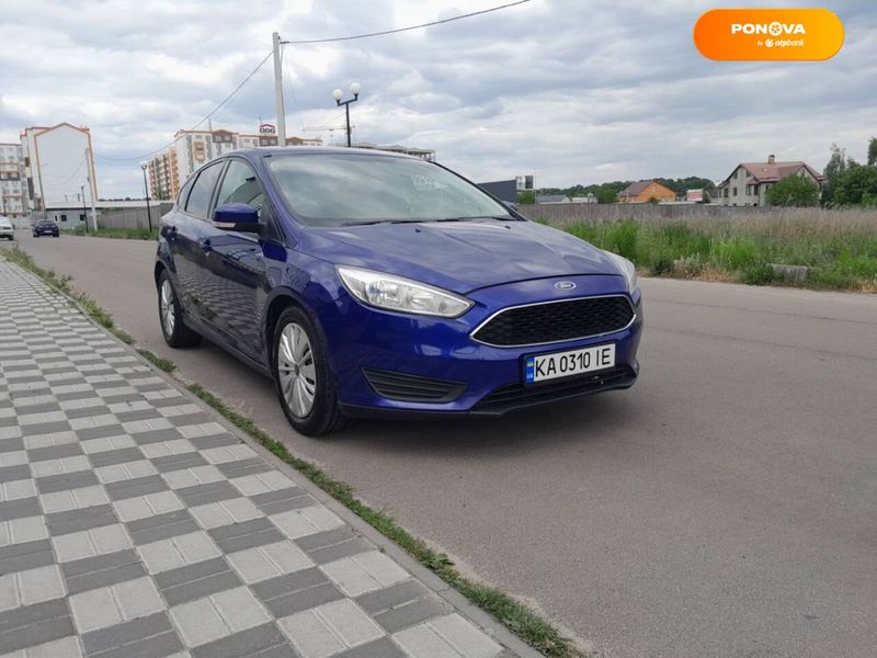 Ford Focus, 2015, Газ пропан-бутан / Бензин, 1 л., 200 тыс. км, Хетчбек, Синий, Киев Cars-Pr-67628 фото