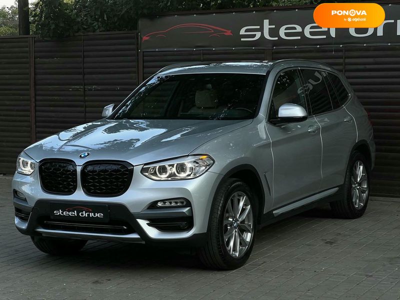 BMW X3, 2019, Бензин, 2 л., 55 тис. км, Позашляховик / Кросовер, Сірий, Одеса 110705 фото